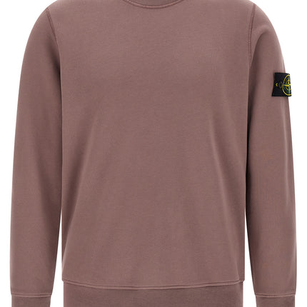 Stone Island Purple Cotton Sweatshirt