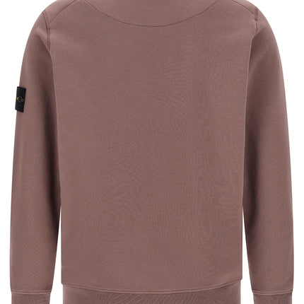Stone Island Purple Cotton Sweatshirt