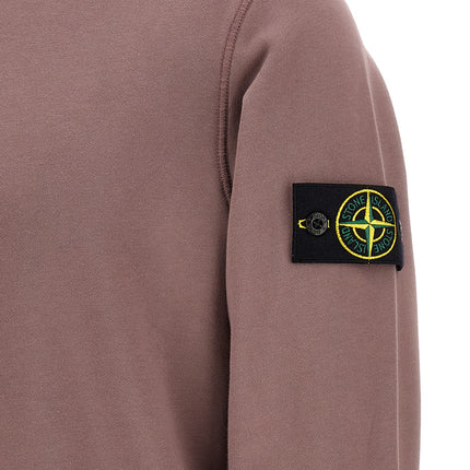 Stone Island Purple Cotton Sweatshirt
