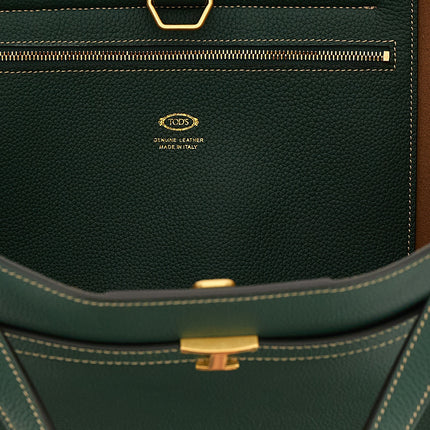 Tod's Bicolor Calfskin Tote Bag