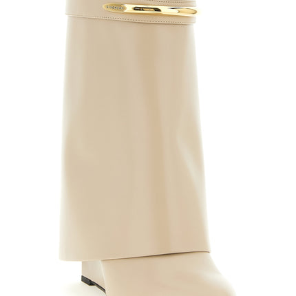 Givenchy Beige Calfskin Ankle Boots