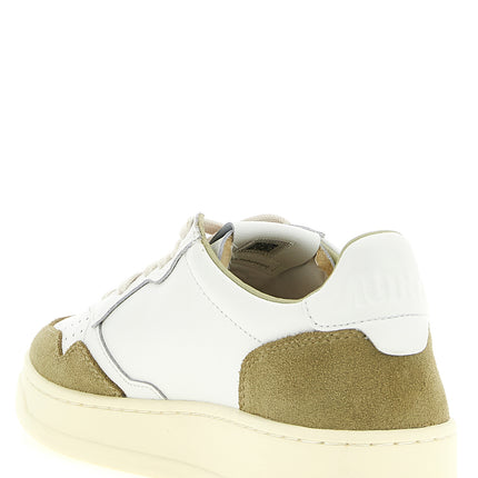 Autry Bicolor Cowhide Low Top Sneakers