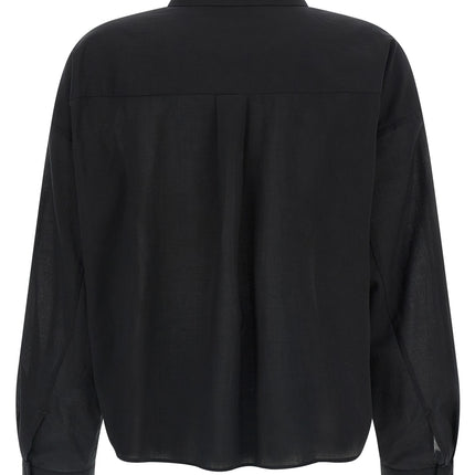 XACUS Bicolor Cotton Blouse