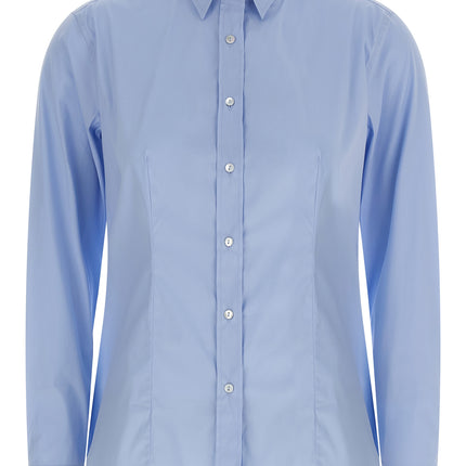 XACUS Blue Cotton Blouse