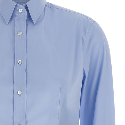 XACUS Blue Cotton Blouse