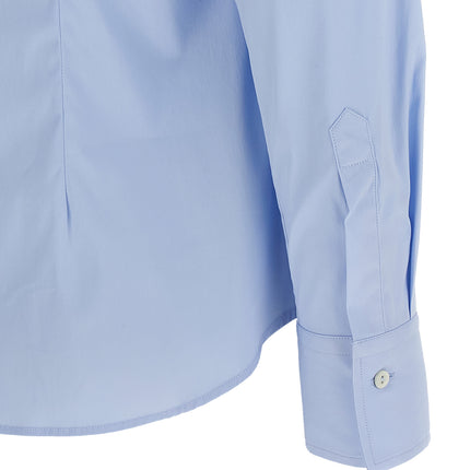 XACUS Blue Cotton Blouse