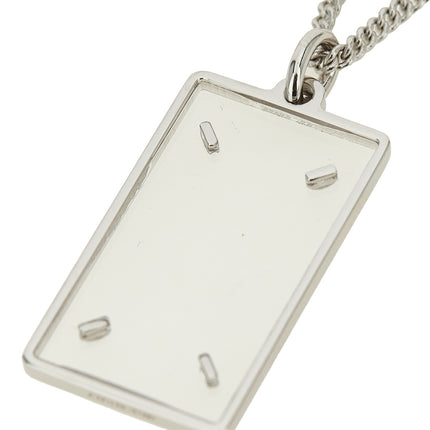Maison Margiela Silver Brass Necklace
