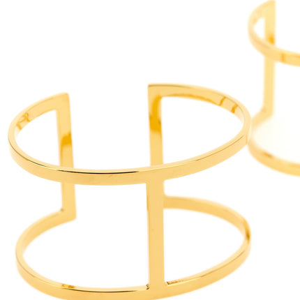Elisabetta Franchi Gold Brass Bracelet