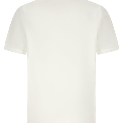 Givenchy White Cotton Polo Shirt
