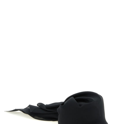 Balenciaga Black Silk Cap (Baseball Hat)