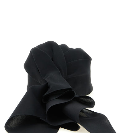 Balenciaga Black Silk Cap (Baseball Hat)