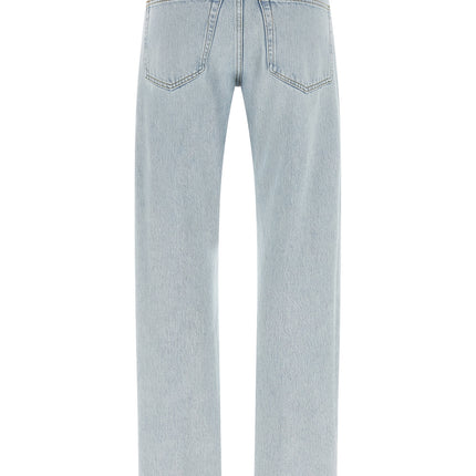 Givenchy Blue Cotton Straight-Leg Jeans