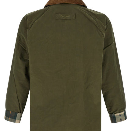 Barbour Bicolor Cotton Full-Length Jacket