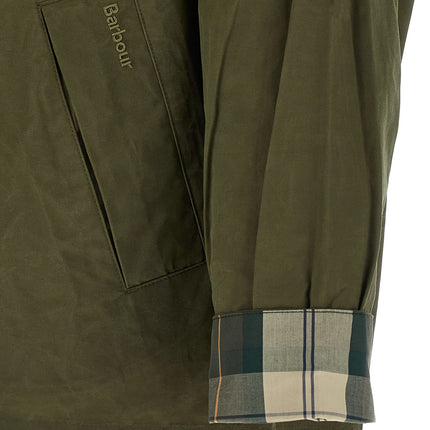 Barbour Bicolor Cotton Full-Length Jacket