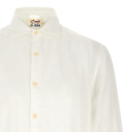 MC2 Saint Barth White Linen Blouse
