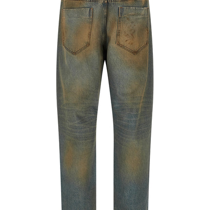 Jacquemus Multicolor Cotton Straight-Leg Jeans