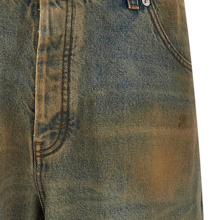 Jacquemus Multicolor Cotton Straight-Leg Jeans