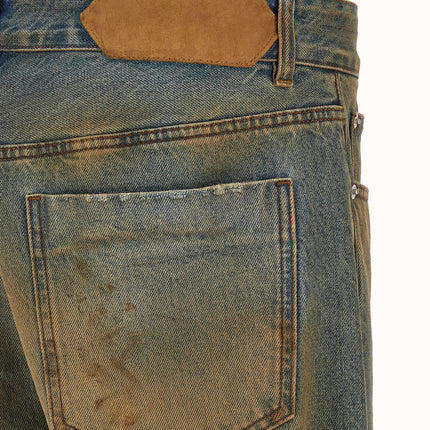 Jacquemus Multicolor Cotton Straight-Leg Jeans