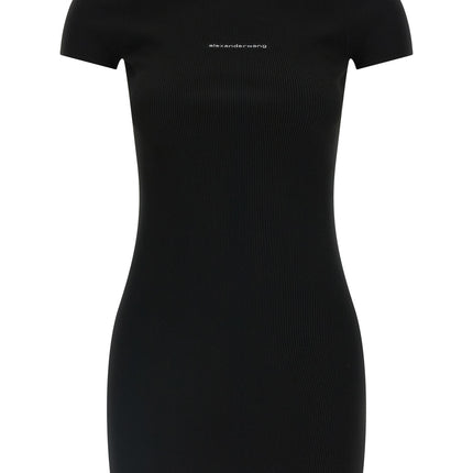 Alexander Wang Black Polyamide Short Dress