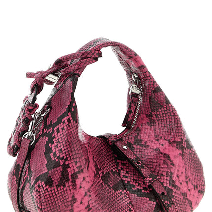 Ganni Fuchsia Recycled Polyester Handbag