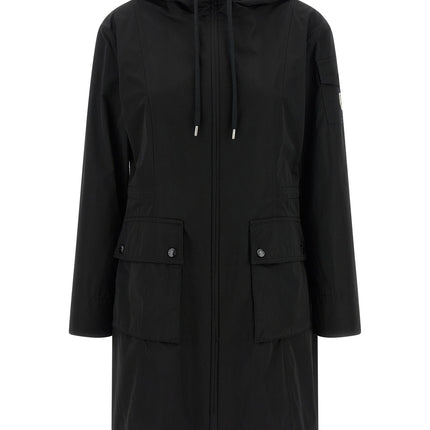 Moncler Black Polyester Parka