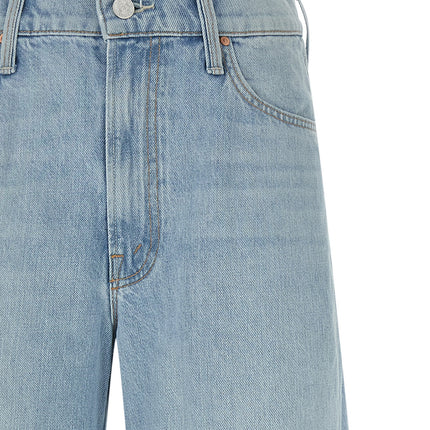 Mother Denim Blue Cotton Jeans Denim