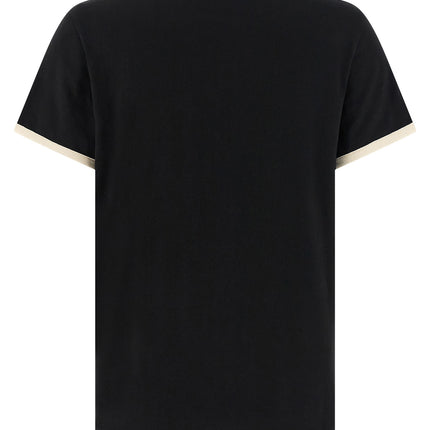 Moncler Black Cotton T-Shirt