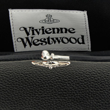 Vivienne Westwood Black Polyethylene Handbag