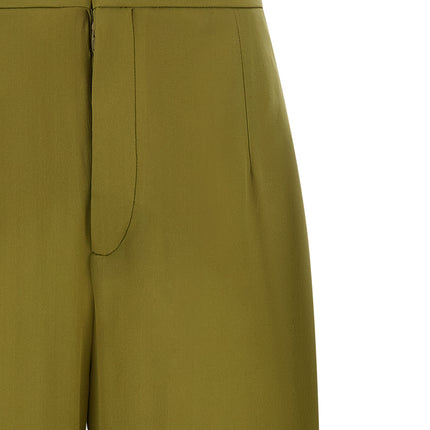 MAISON JEJIA Bicolor Silk Casual Pants