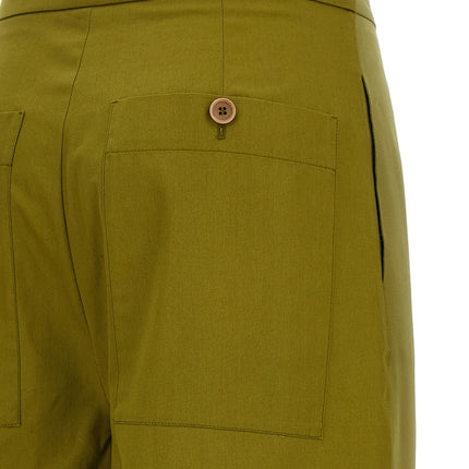 MAISON JEJIA Bicolor Silk Casual Pants