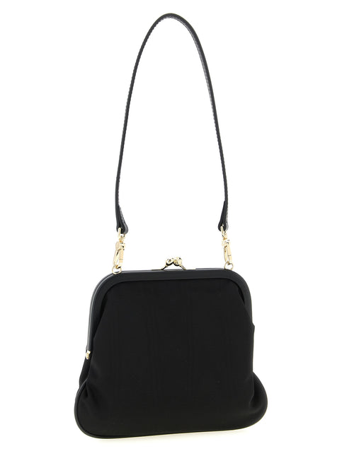 Vivienne Westwood Black Viscose Clutch Bag