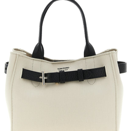 Tom Ford Bicolor Cotton Tote Bag