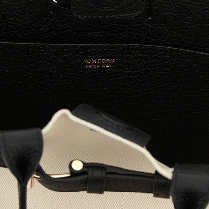 Tom Ford Bicolor Cotton Tote Bag