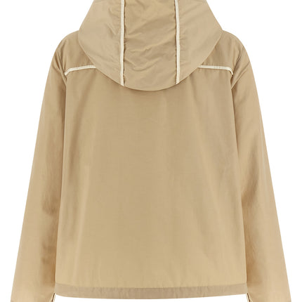 Moncler Beige Polyester Shell Jacket