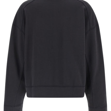 Ganni Black Organic Cotton Sweatshirt