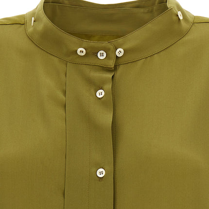 MAISON JEJIA Bicolor Silk Long Dress