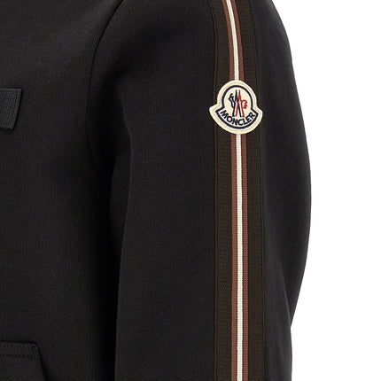 Moncler Black Polyamide Sweatshirt