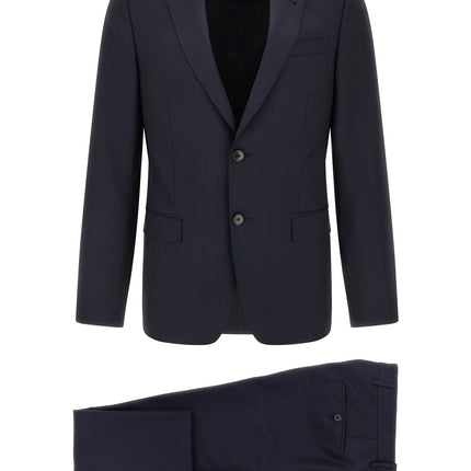 ZEGNA Blue Wool Two-Piece Suit
