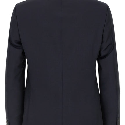 ZEGNA Blue Wool Two-Piece Suit