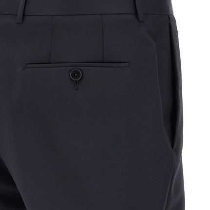 ZEGNA Blue Wool Two-Piece Suit