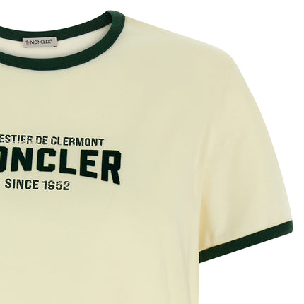 Moncler Beige Cotton T-Shirt