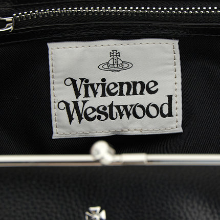 Vivienne Westwood Black Polyethylene Handbag