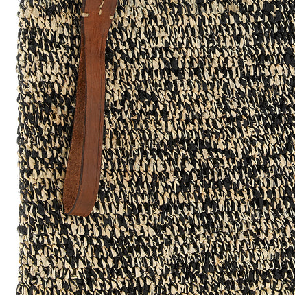 Ibeliv Bicolor Raffia Clutch Bag