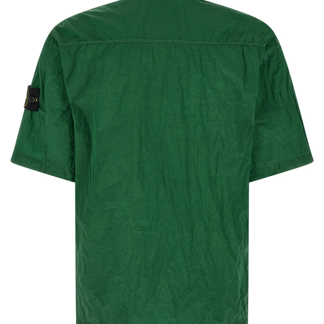 Stone Island Bicolor Polyamide Blouse