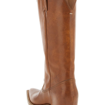Maison Margiela Brown Bovine Leather Chelsea Boots