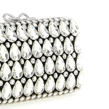 Self-Portrait Black Polyester Clutch Bag