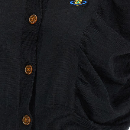 Vivienne Westwood Black Wool Cardigan