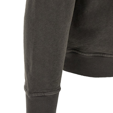 Stone Island Gray Cotton Sweatshirt