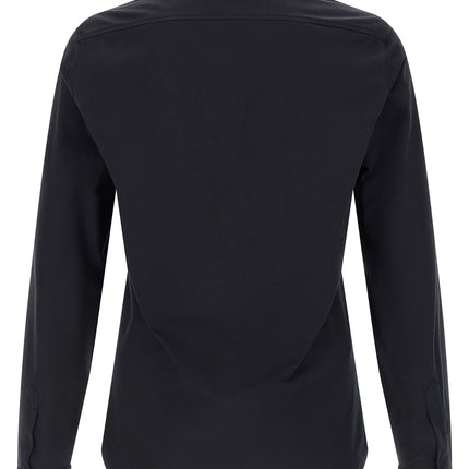 Kiton Blue Cotton Blouse