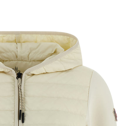 Moncler Grenoble White Polyamide Sweatshirt